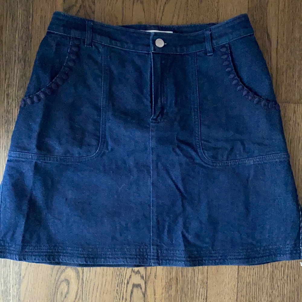 See By Chloe Denim Blue Women's Skirt